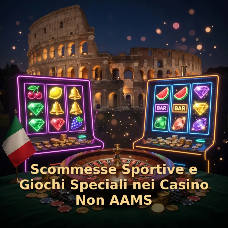 Scommesse Sportive e Giochi Speciali nei Casino Non AAMS